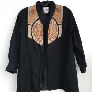 Quinto Sol embroidered blazer